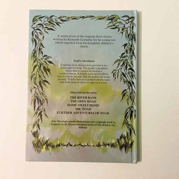 Vintage 1983 Tales From The Wind In The Willow Toads Adventure Kenneth Grahame - Picture 12 of 13